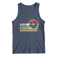 Aloha State Of Mind Tank Top Tropical Hibiscus Floral