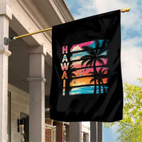 Vintage Hawaii Tropical Beach Vacation Garden Flag