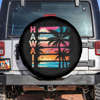 Vintage Hawaii Tropical Beach Vacation Spare Tire Cover