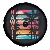 Vintage Hawaii Tropical Beach Vacation Spare Tire Cover