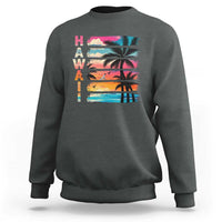 Vintage Hawaii Tropical Beach Vacation Sweatshirt