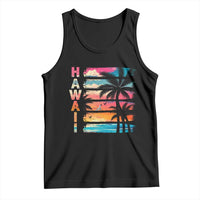 Vintage Hawaii Tropical Beach Vacation Tank Top