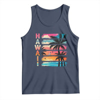 Vintage Hawaii Tropical Beach Vacation Tank Top