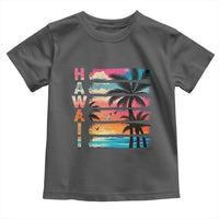 Vintage Hawaii Tropical Beach Vacation Toddler T Shirt