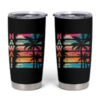 Vintage Hawaii Tropical Beach Vacation Tumbler Cup
