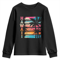 Vintage Hawaii Tropical Beach Vacation Youth Sweatshirt