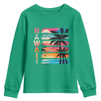Vintage Hawaii Tropical Beach Vacation Youth Sweatshirt