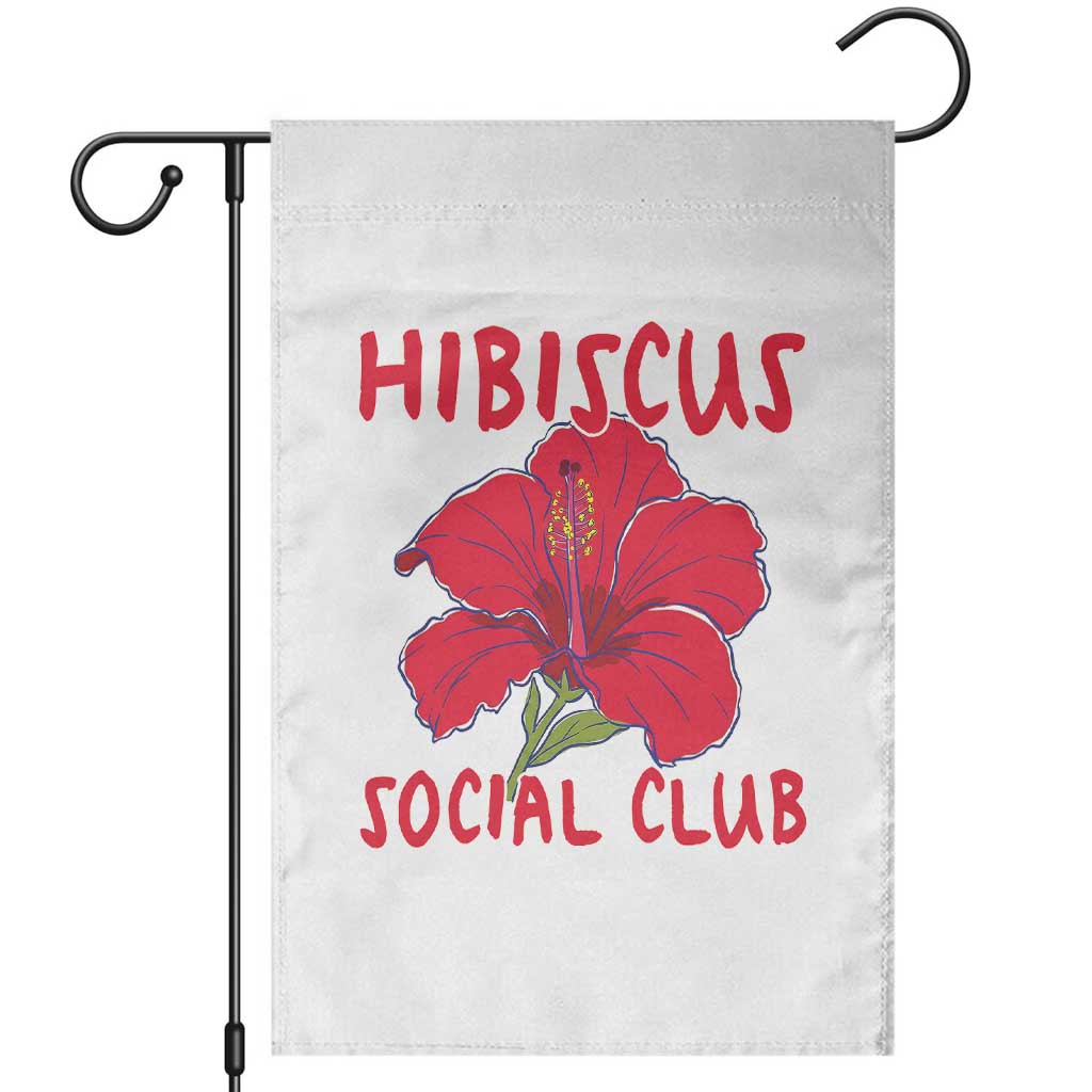 Hibiscus Flower Garden Flag Aloha Hawaii Tropical Beach Vacation