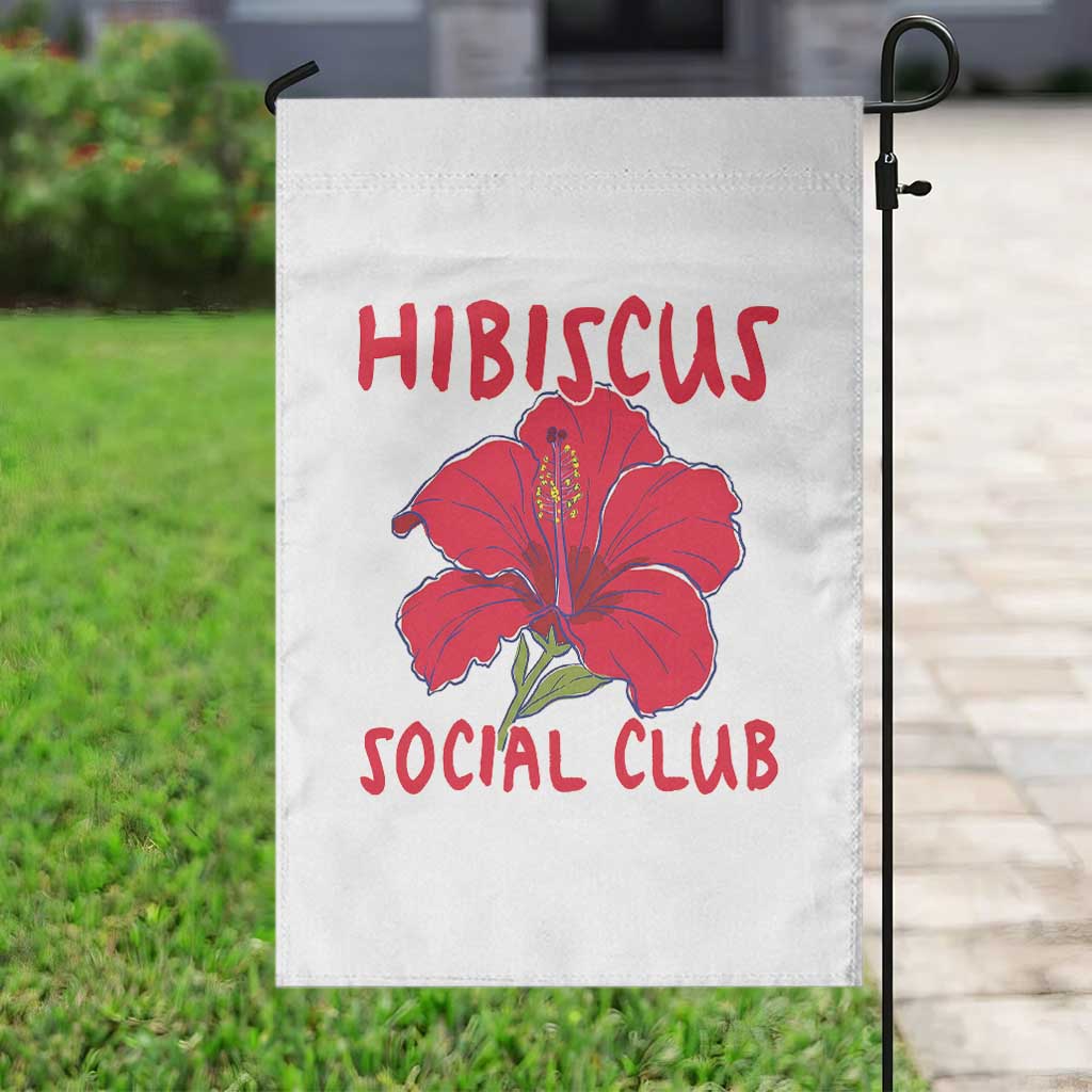 Hibiscus Flower Garden Flag Aloha Hawaii Tropical Beach Vacation
