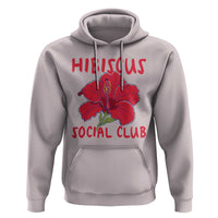 Hibiscus Flower Hoodie Aloha Hawaii Tropical Beach Vacation