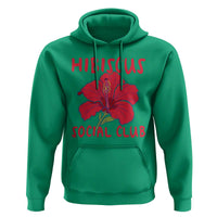 Hibiscus Flower Hoodie Aloha Hawaii Tropical Beach Vacation