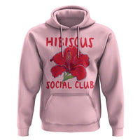 Hibiscus Flower Hoodie Aloha Hawaii Tropical Beach Vacation