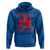 Hibiscus Flower Hoodie Aloha Hawaii Tropical Beach Vacation