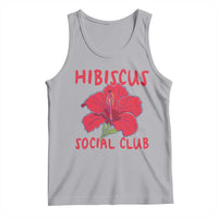 Hibiscus Flower Tank Top Aloha Hawaii Tropical Beach Vacation