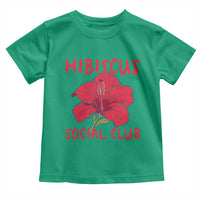 Hibiscus Flower Toddler T Shirt Aloha Hawaii Tropical Beach Vacation