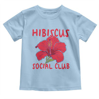 Hibiscus Flower Toddler T Shirt Aloha Hawaii Tropical Beach Vacation