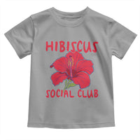 Hibiscus Flower Toddler T Shirt Aloha Hawaii Tropical Beach Vacation