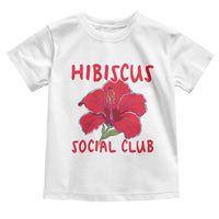 Hibiscus Flower Toddler T Shirt Aloha Hawaii Tropical Beach Vacation