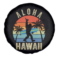 Funny Bigfoot Aloha Hawaiian Surfing Spare Tire Cover Tropical Beach Surfer Gift