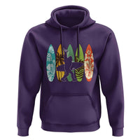 Funny Bigfoot Aloha Hawaiian Surfing Tropical Beach Surfer Hoodie
