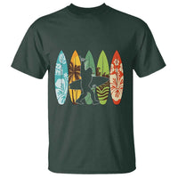 Funny Bigfoot Aloha Hawaiian Surfing Tropical Beach Surfer T Shirt