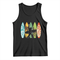 Funny Bigfoot Aloha Hawaiian Surfing Tropical Beach Surfer Tank Top