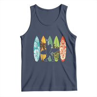 Funny Bigfoot Aloha Hawaiian Surfing Tropical Beach Surfer Tank Top