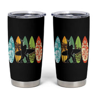 Funny Bigfoot Aloha Hawaiian Surfing Tropical Beach Surfer Tumbler Cup