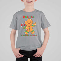 Not The Gumdrop Buttows T Shirt For Kid Funny Christmas Gingerbread Man Meme - Wonder Print Shop