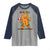 Not The Gumdrop Buttows Raglan Shirt Funny Christmas Gingerbread Man Meme - Wonder Print Shop