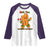 Not The Gumdrop Buttows Raglan Shirt Funny Christmas Gingerbread Man Meme - Wonder Print Shop