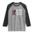 Funny Bigfoot Santa Christmas Raglan Shirt Nothing For You Whore Merry Squatchmas - Wonder Print Shop
