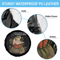 Cute Frog Reading Spare Tire Cover It Is A Good Day To Read A Book - Wonder Print Shop