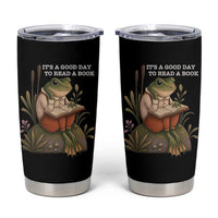 Cute Frog Reading Tumbler Cup It Is A Good Day To Read A Book