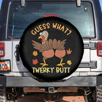 Funny Turkey Thanksgiving Spare Tire Cover Guess What Twerky Butt - Wonder Print Shop