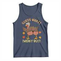 Funny Turkey Thanksgiving Tank Top Guess What Twerky Butt - Wonder Print Shop