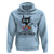 Funny Retired Cat Crochet Hoodie What Day Is Today Who Cares I Am Retired - Wonder Print Shop