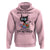 Funny Retired Cat Crochet Hoodie What Day Is Today Who Cares I Am Retired - Wonder Print Shop