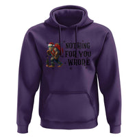 Funny Bigfoot Christmas Hoodie Nothing For You Whore Sasquatch - Wonder Print Shop