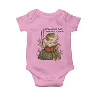 Frog Classic Books Baby Onesie It Is A Good Day To Read A Book - Wonder Print Shop