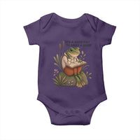 Frog Classic Books Baby Onesie It Is A Good Day To Read A Book - Wonder Print Shop