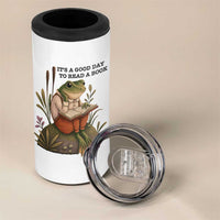 Frog Classic Books 4 in 1 Can Cooler Tumbler It Is A Good Day To Read A Book