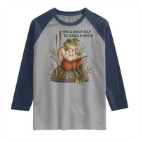 Frog Classic Books Raglan Shirt It Is A Good Day To Read A Book - Wonder Print Shop