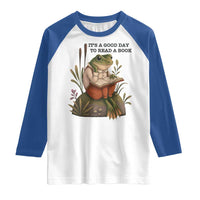 Frog Classic Books Raglan Shirt It Is A Good Day To Read A Book - Wonder Print Shop