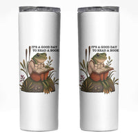 Frog Classic Books Skinny Tumbler It Is A Good Day To Read A Book