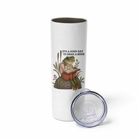 Frog Classic Books Skinny Tumbler It Is A Good Day To Read A Book
