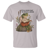 Frog Classic Books T Shirt It Is A Good Day To Read A Book - Wonder Print Shop