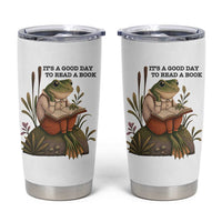 Frog Classic Books Tumbler Cup It Is A Good Day To Read A Book
