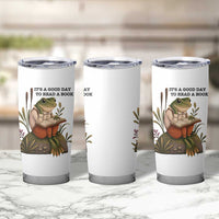 Frog Classic Books Tumbler Cup It Is A Good Day To Read A Book