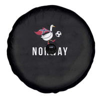 Norway Football Spare Tire Cover Silly Goose Soccer Fan Support